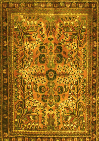 Persian Yellow Traditional Rug, tr4721yw