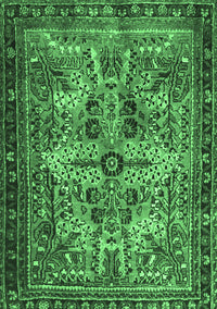Persian Emerald Green Traditional Rug, tr4721emgrn