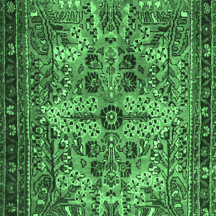 Persian Emerald Green Traditional Rug, tr4721emgrn