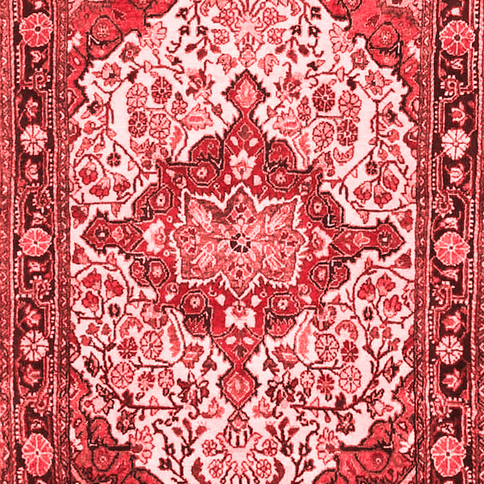 Medallion Red Traditional Area Rugs