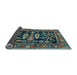 Sideview of Animal Light Blue Traditional Rug, tr4724lblu