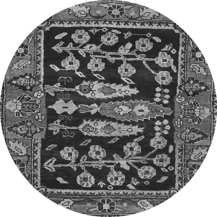 Machine Washable Animal Gray Traditional Rug, wshtr4724gry