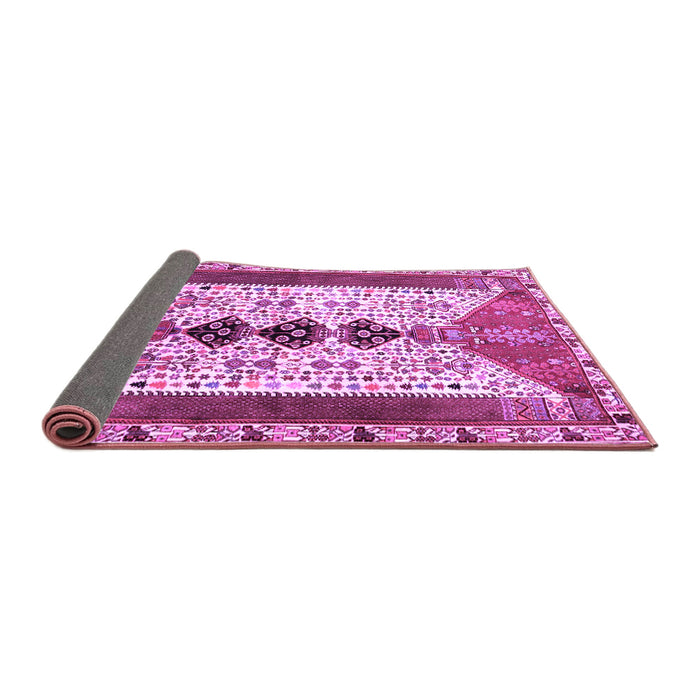 Sideview of Persian Purple Traditional Rug, tr4726pur