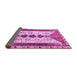 Sideview of Persian Purple Traditional Rug, tr4726pur