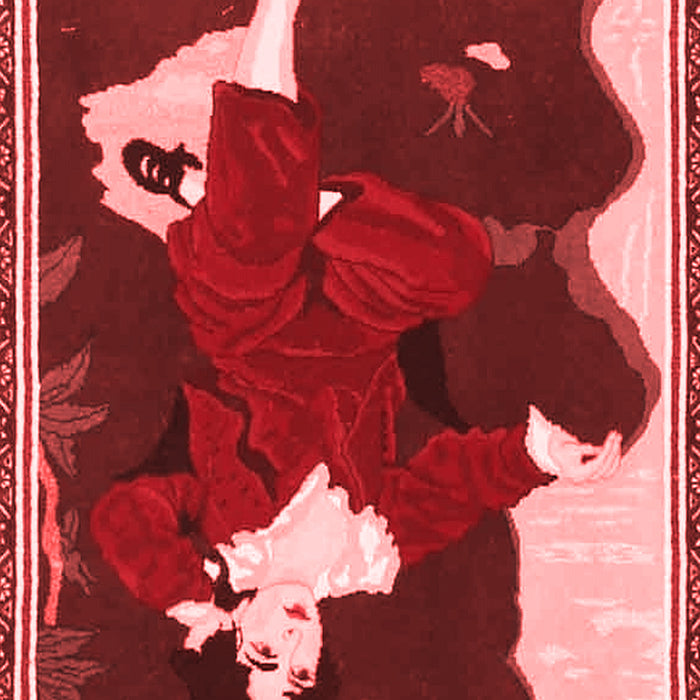 Persian Red Traditional Area Rugs