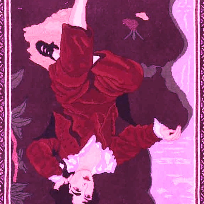 Persian Pink Traditional Rug, tr4727pnk