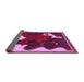 Sideview of Persian Pink Traditional Rug, tr4727pnk