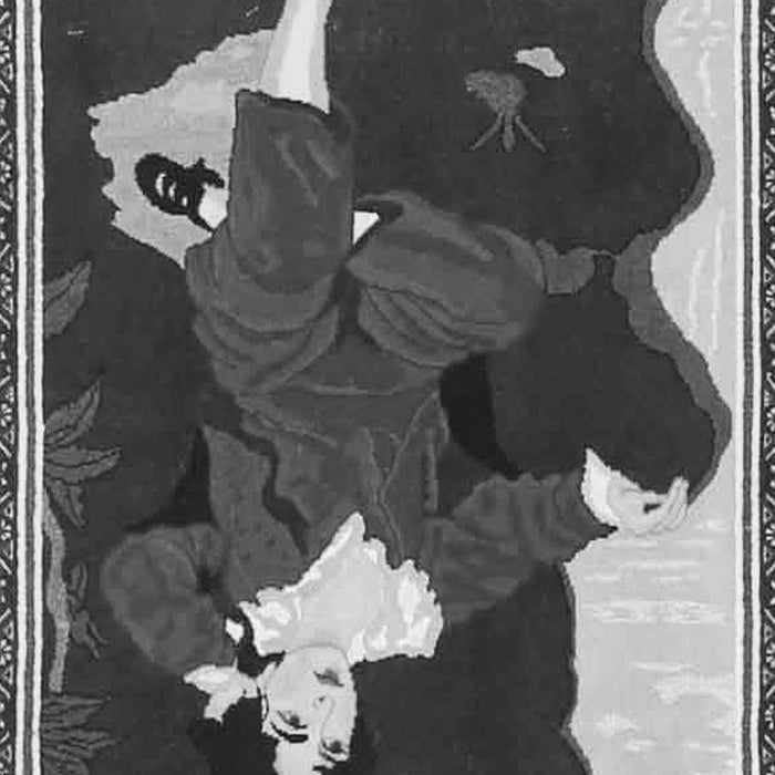 Persian Gray Traditional Rug, tr4727gry