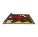 Sideview of Persian Brown Traditional Rug, tr4727brn