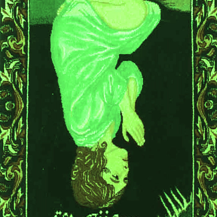 Persian Green Traditional Rug, tr4728grn