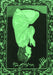 Machine Washable Persian Emerald Green Traditional Area Rugs, wshtr4728emgrn