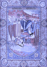 Persian Blue Traditional Rug, tr4729blu