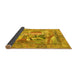 Sideview of Persian Yellow Traditional Rug, tr4729yw