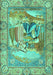 Persian Turquoise Traditional Rug, tr4729turq