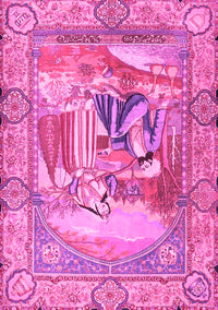 Persian Pink Traditional Rug, tr4729pnk