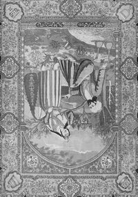 Persian Gray Traditional Rug, tr4729gry