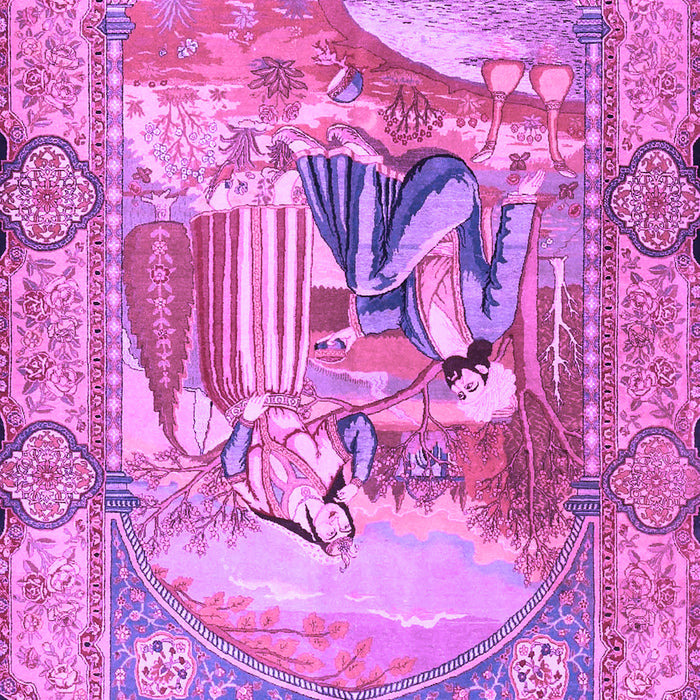 Persian Purple Traditional Rug, tr4729pur