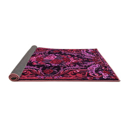 Sideview of Medallion Pink French Rug, tr472pnk