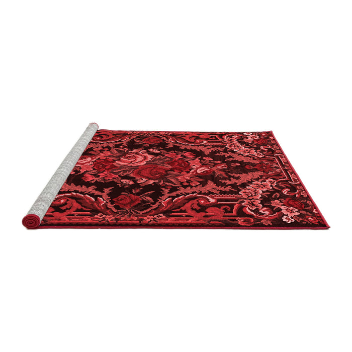 French Red Washable Rugs