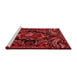 French Red Washable Rugs