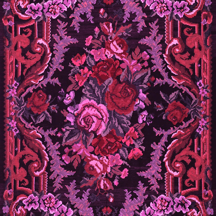 Medallion Pink French Rug, tr472pnk