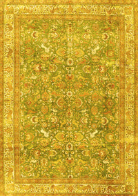 Persian Yellow Traditional Rug, tr4730yw