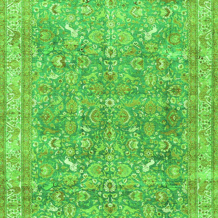 Persian Green Traditional Rug, tr4730grn