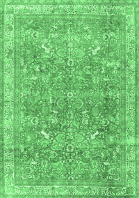 Persian Emerald Green Traditional Rug, tr4730emgrn