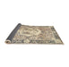 Sideview of Traditional Dark Almond Brown Persian Rug, tr4731