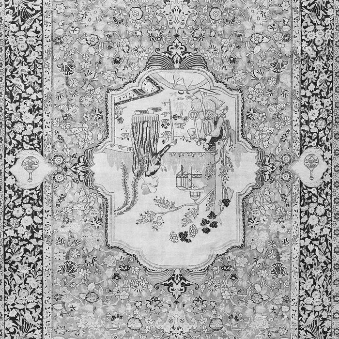 Persian Gray Traditional Rug, tr4731gry