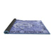 Sideview of Persian Blue Traditional Rug, tr4731blu