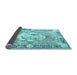 Sideview of Persian Light Blue Traditional Rug, tr4731lblu