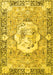Persian Yellow Traditional Rug, tr4731yw
