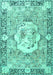 Persian Turquoise Traditional Rug, tr4731turq
