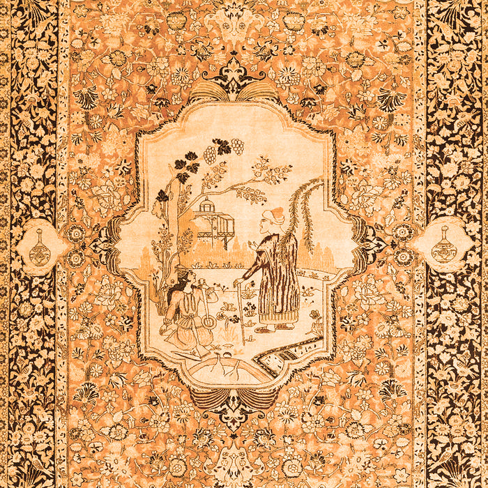 Persian Orange Traditional Rug, tr4731org
