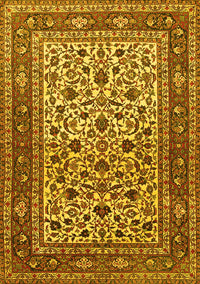 Persian Yellow Traditional Rug, tr4732yw