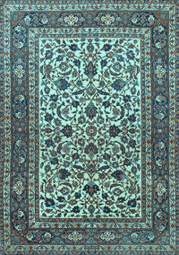 Persian Light Blue Traditional Rug, tr4732lblu