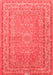 Medallion Red Traditional Area Rugs