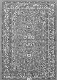 Medallion Gray Traditional Rug, tr4733gry