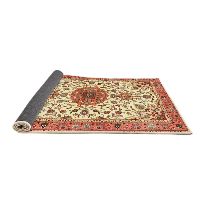 Sideview of Traditional Red Medallion Rug, tr4734