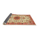 Sideview of Traditional Red Medallion Rug, tr4734