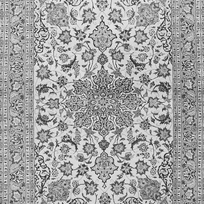 Medallion Gray Traditional Rug, tr4735gry