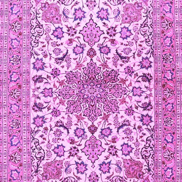 Medallion Purple Traditional Rug, tr4735pur