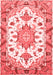 Medallion Red Traditional Area Rugs