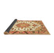 Sideview of Medallion Brown Traditional Rug, tr4736brn