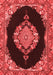 Medallion Red Traditional Area Rugs