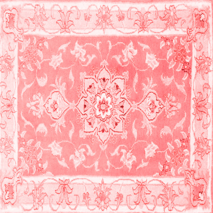 Medallion Red Traditional Rug, tr4739red