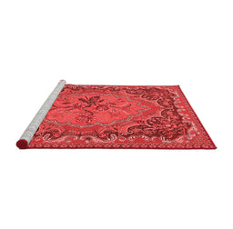 French Red Washable Rugs