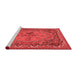 French Red Washable Rugs