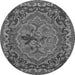 Square Medallion Gray French Rug, tr473gry